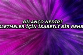 Bilanço nedir?