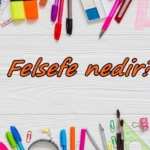 Felsefe nedir?