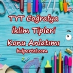 TYT Coğrafya: İklim Tipleri Konu Anlatımı