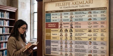 Felsefe akımları ve temsilcileri tablosu