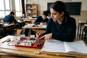 10. Sınıf Fizik - Elektrik akımı ve devreler deney düzeneği
